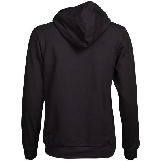 Sweat Hoody Katoen Dames Zwart Maat L