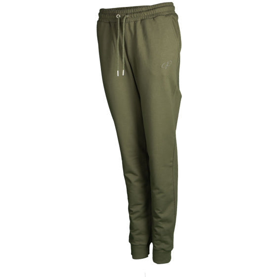 Joggingbroek manchet dames camouflagegroen maat XXL