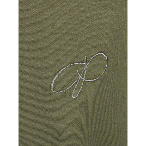 Joggingbroek manchet dames camouflagegroen maat XL