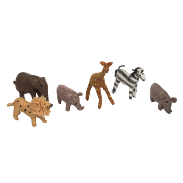 Papoose Toys Papoose Toys Afrikaanse dieren klein 6