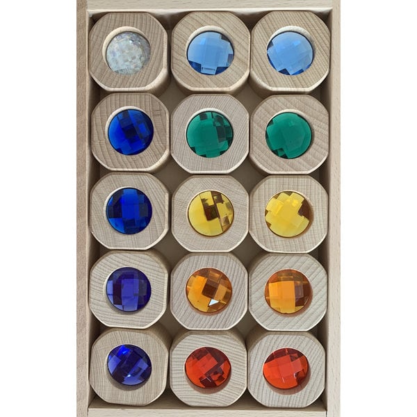 Papoose Toys Papoose Toys Bitcoin Regenboogset 15-delig