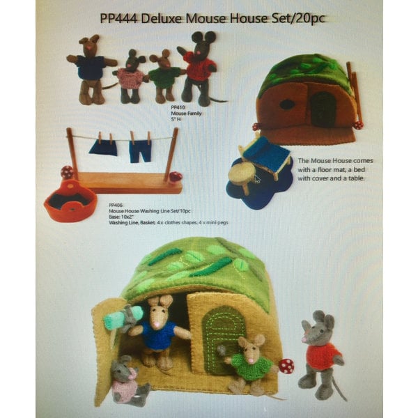 Papoose Toys Papoose Toys Deluxe Muizenhuisset 20-delig