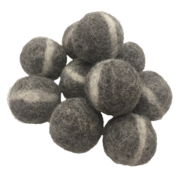 Papoose Toys Papoose Toys Lichtgrijze Ballen 3,5 cm 20 stuks