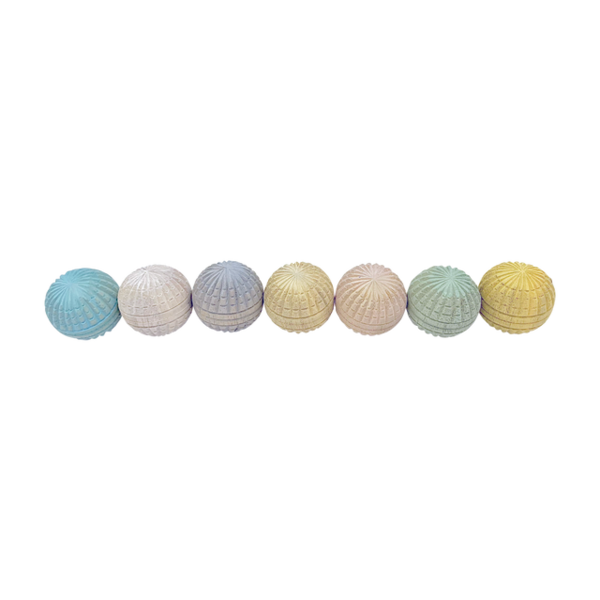Papoose Toys Papoose Toys Mini Pastel Acorn Balls 7st