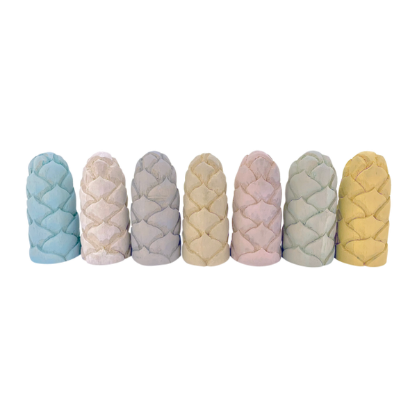 Papoose Toys Papoose Toys Mini Pastel Bloemknoppen Lr 7st
