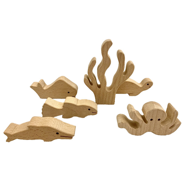 Papoose Toys Papoose Toys Zeeverhaal 6 stuks