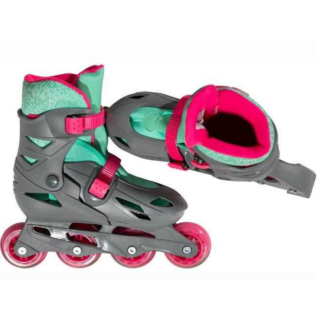 Inlineskates Riddler hardboot 82A grijs maat 27-30