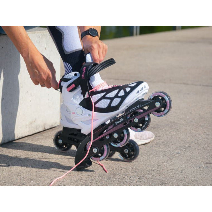 Inline skates Uno Pink 80 softboot 82A roze maat 37
