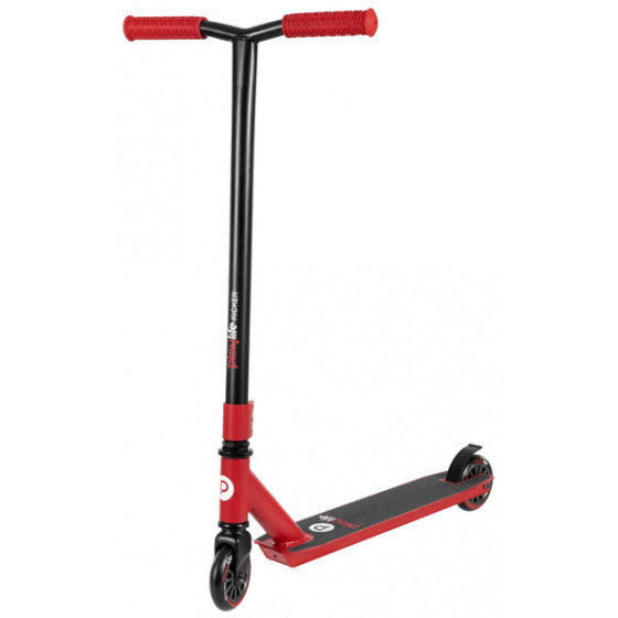 Kicker Red stuntstep 82 cm aluminium zwart rood