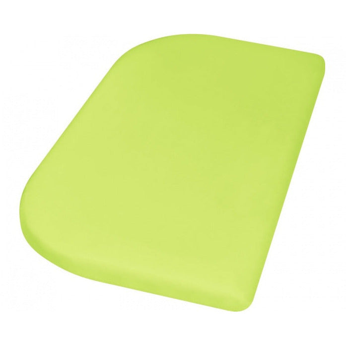 drap housse coton pour lit d'appoint 89 x 51 cm vert