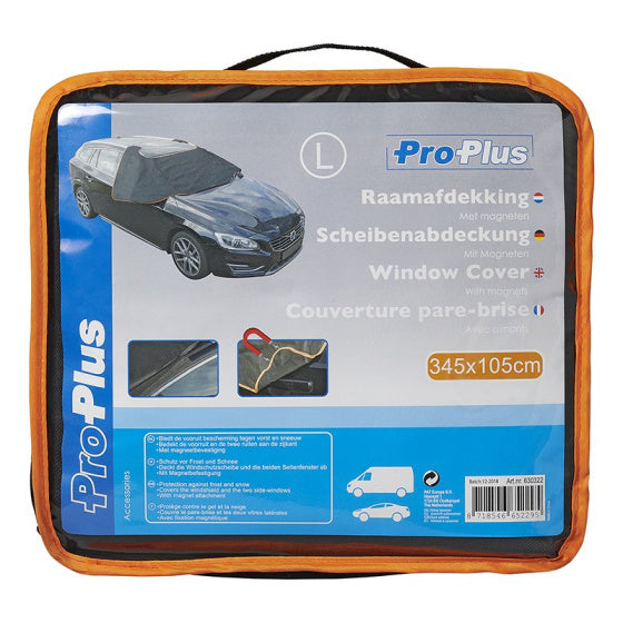 Raam succesvol 345 x 105 cm met magneten grijs zwart