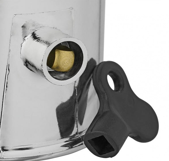 trekhaakdop met gleuf kunststof 7 cm chroom