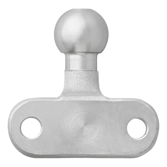 trekhaakkogel haken Ø50mm staal lang zilver