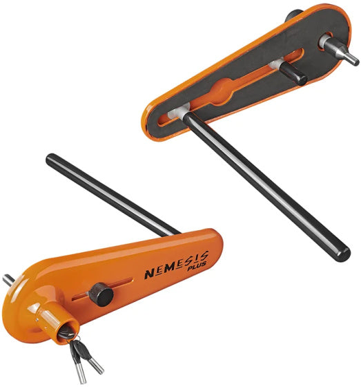 Nemesis Plus wielklem SCM voor camper oranje