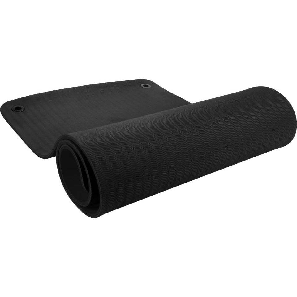 Pure2improve Fitnessmat 173 x 61 cm TPE zwart