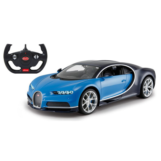 RC Bugatti Chiron jongens 27 MHz 1:14 blauw