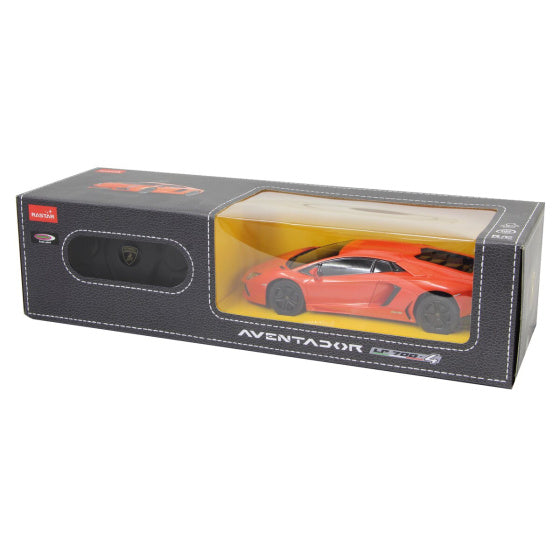 RC Lamborghini Aventador jongens 27 MHz 1:24 oranje