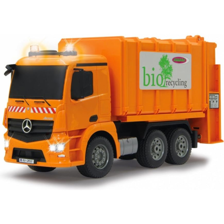 Jamara RC Mercedes-Benz vuilniswagen 2,4Ghz oranje 1:20