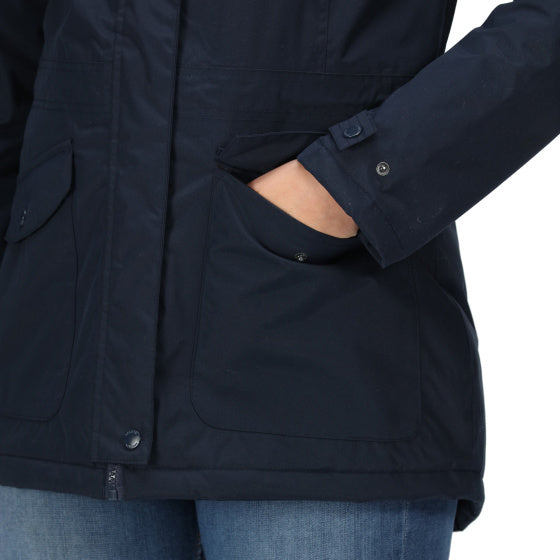 Brigida parkajack Dames navy maat XS