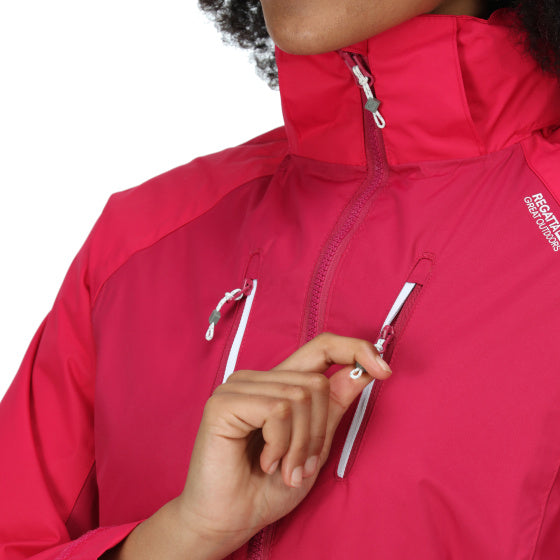 Calderdale IV veste de pluie femme rose taille XS