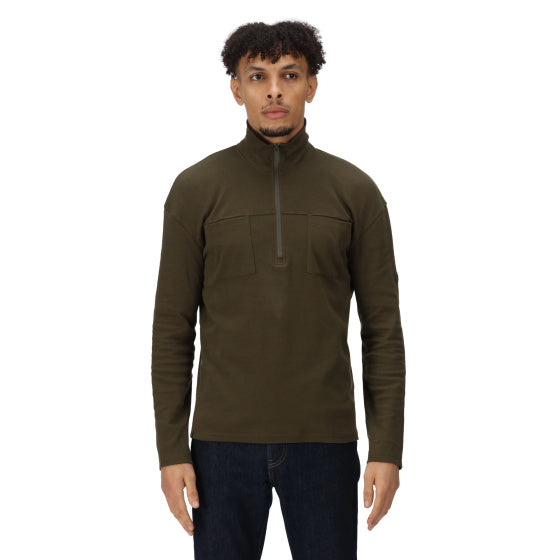 Ferdo pull outdoor hommes kaki taille XXL