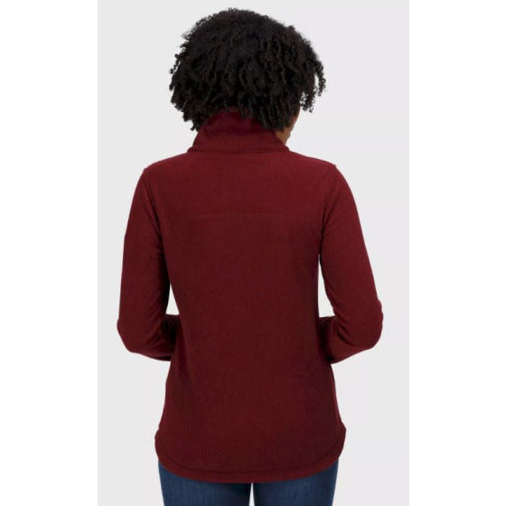 gilet outdoor Fayona dames polyester bordeaux taille 42