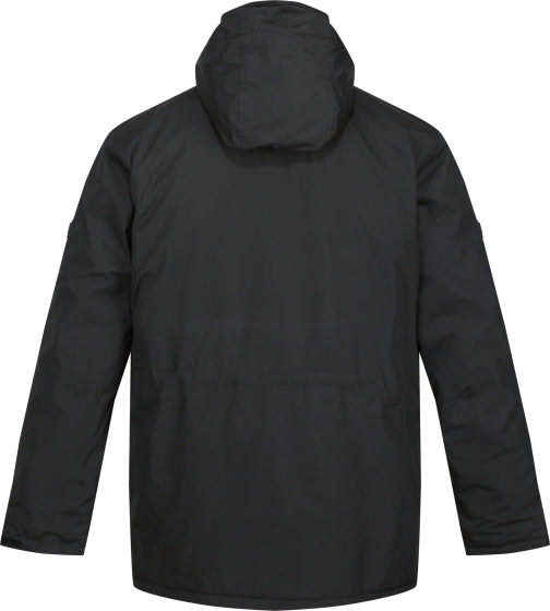 Palben Parkajack Waterdicht Heren Zwart Maat S