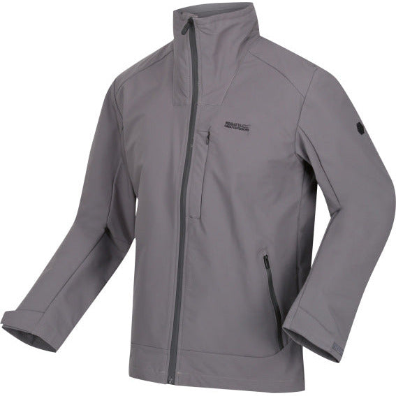 Regatta Overmoor softshelljas heren donkergrijs maat XL