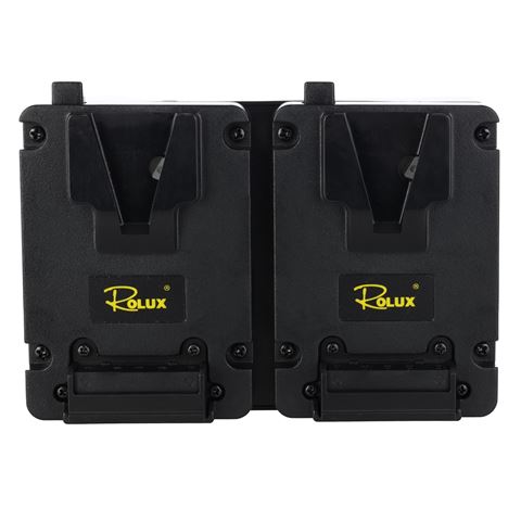 Rolux Duo Mini V-Mount Batterijplaat RL-AC16S