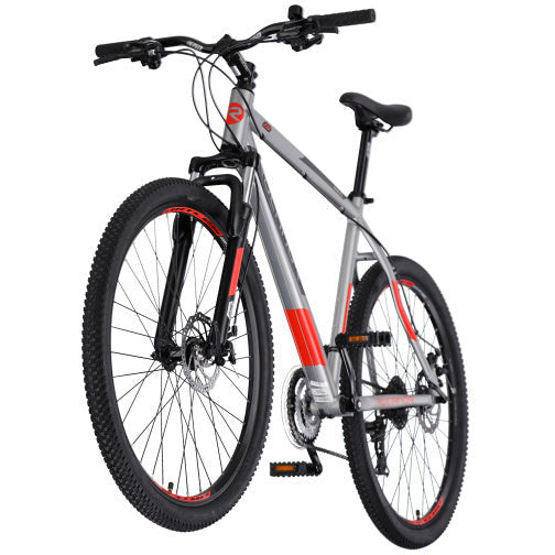 Lux 27.5 Inch 46 cm Heren 21V Mechanische schijfrem Zilver Rood