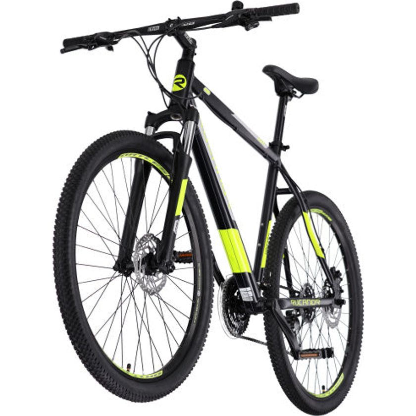 Lux 27.5 Inch 51 cm Heren 24V Hydraulische schijfrem Zwart Geel