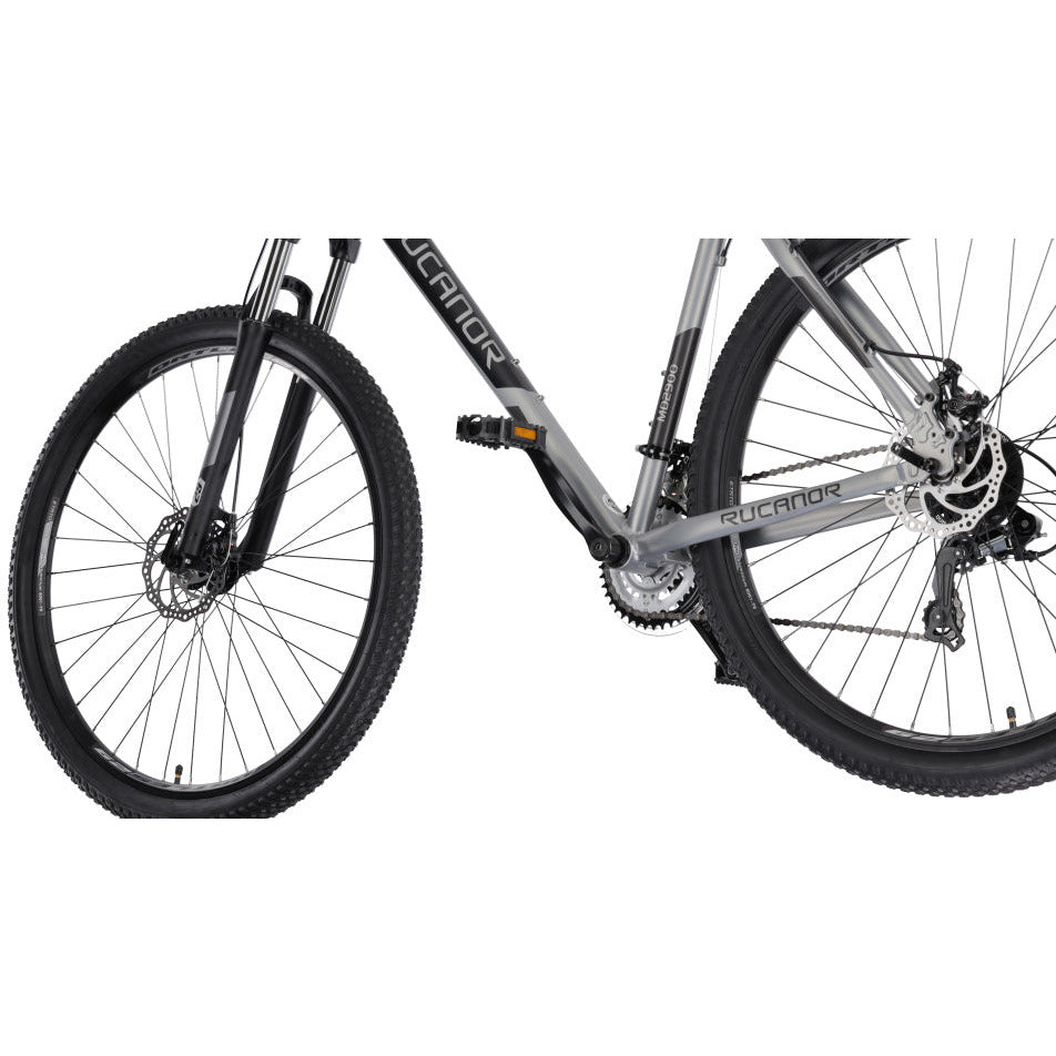 Lux 29 Inch 48 cm Heren 21V Mechanische schijfrem Zilver Zwart