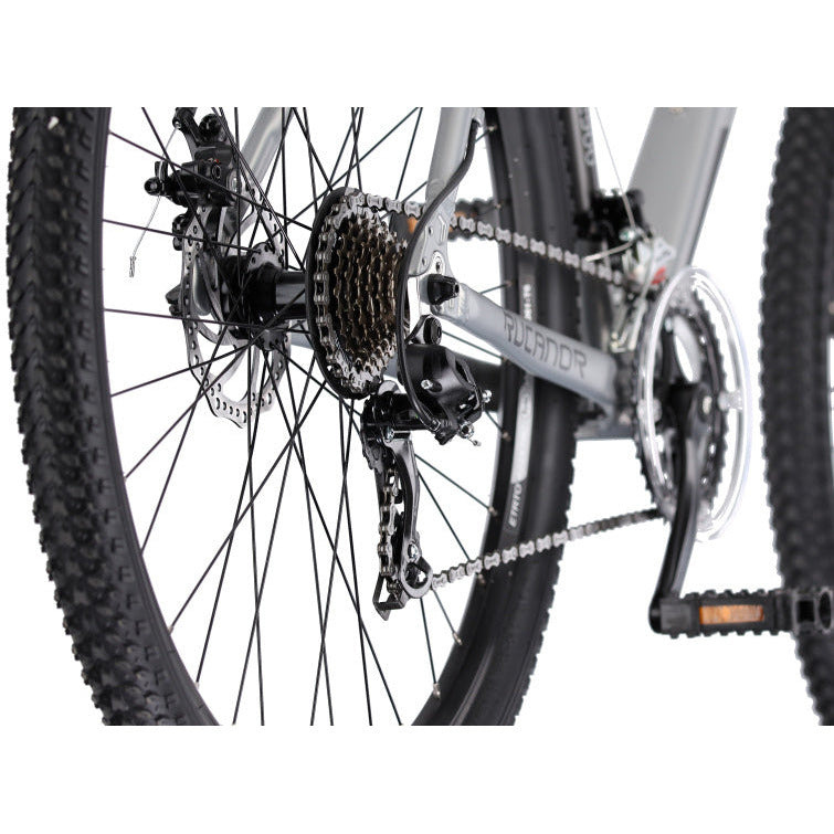 Lux 29 Inch 53 cm Heren 21V Mechanische schijfrem Zilver Zwart