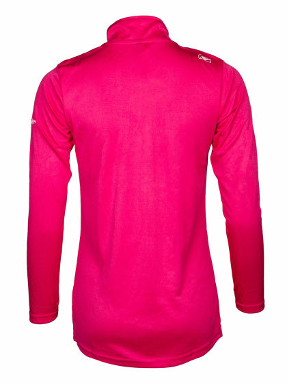 Melina ski pully dames roze maat L