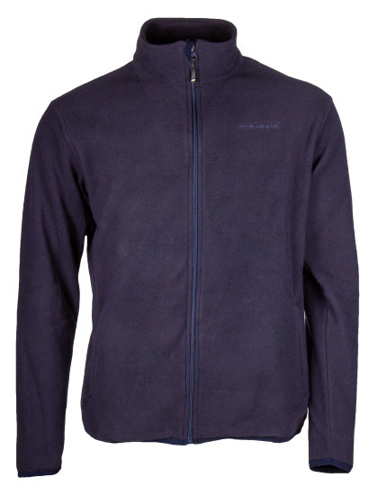 Polar fleece vest volledige ritssluiting heren donkerblauw maat 3XL