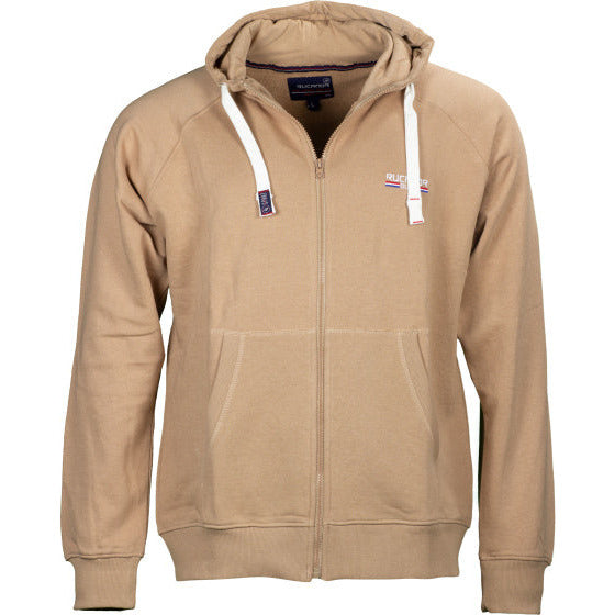Sky sweatvest met capuchon, ongeborsteld, heren beige maat XL
