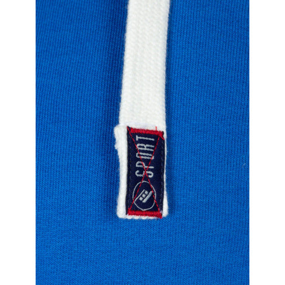 Sydney sweatshirt hood unbrushed heren blauw maat L