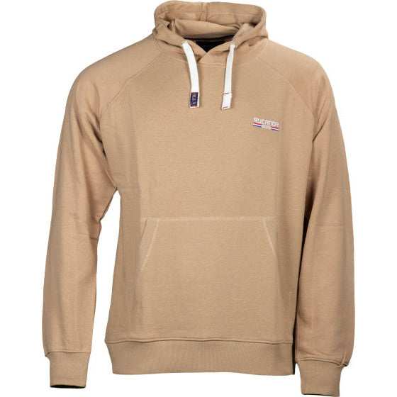 Sydney sweatshirt hood ongeborsteld heren beige maat XL