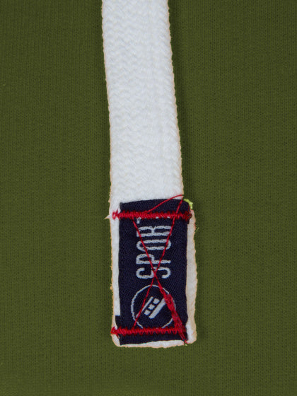 Sydney sweatshirt met capuchon olijfgroen maat L