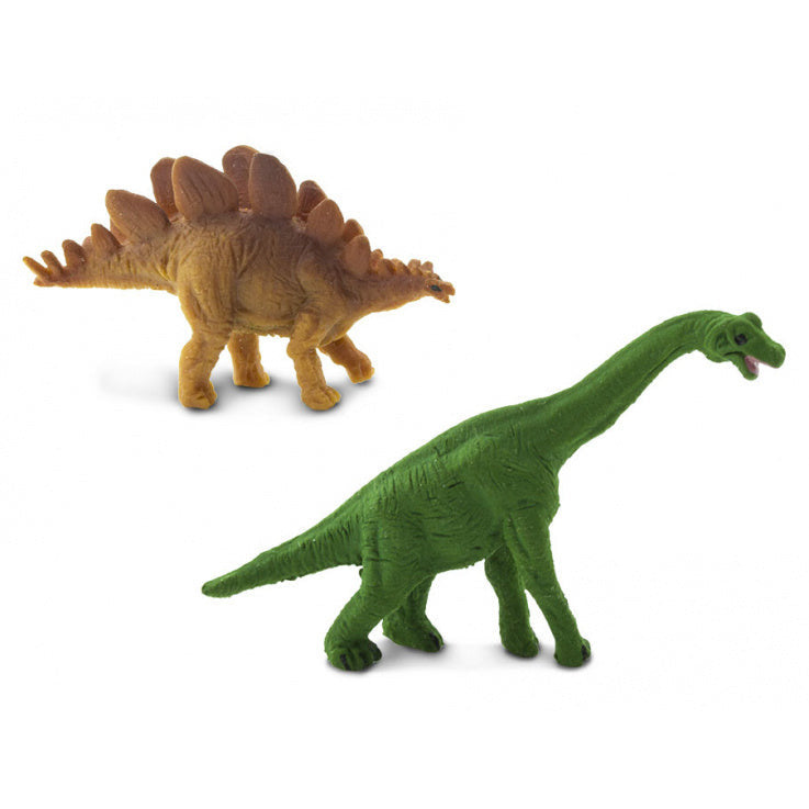 Safari Dinosaurussen speelset 2,5 cm groen 192-delig