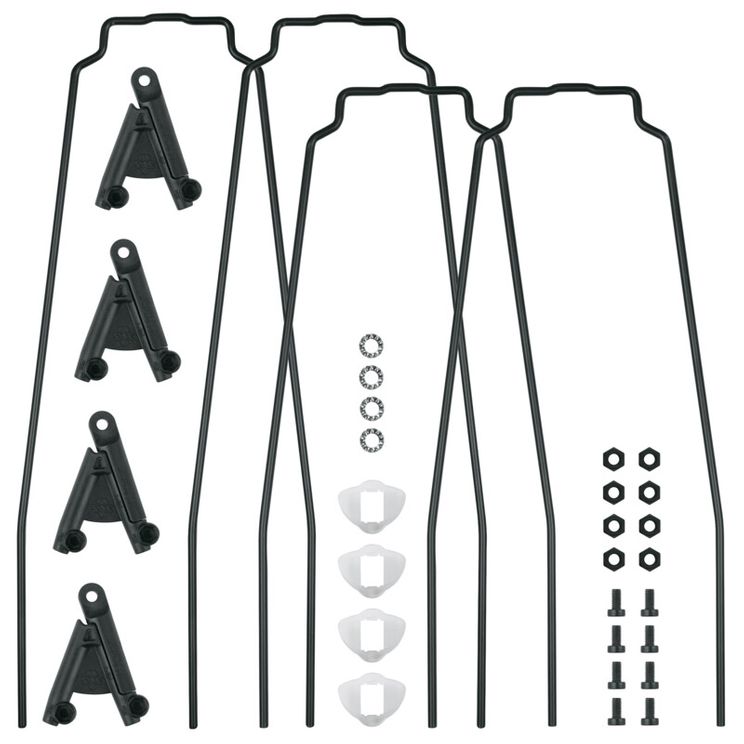 Sks spatbordstangenset bluemels stijl 56mm compleet