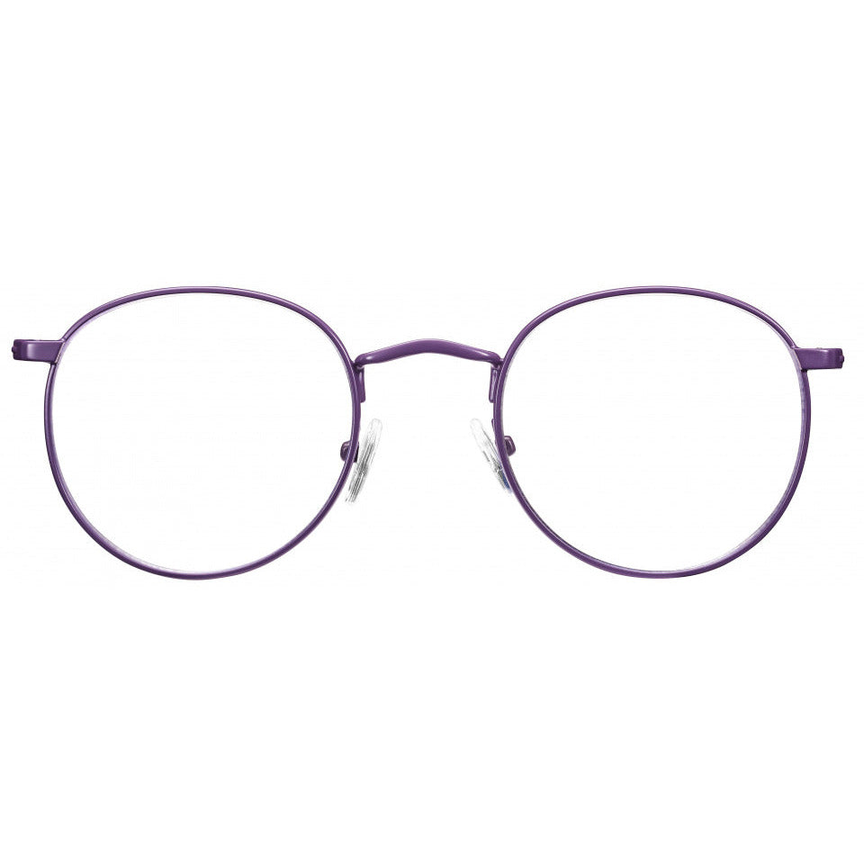leesbril ovaal unisex acryl violet sterkte +1,50