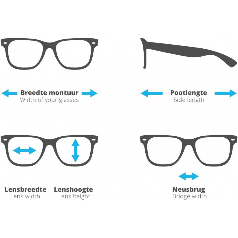 leesbril SLR03 unisex acryl zwart sterkte +3,00