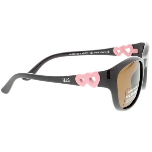 zonnebril HPS00100 gepolariseerd meisjes ovaal cat.3 bruin