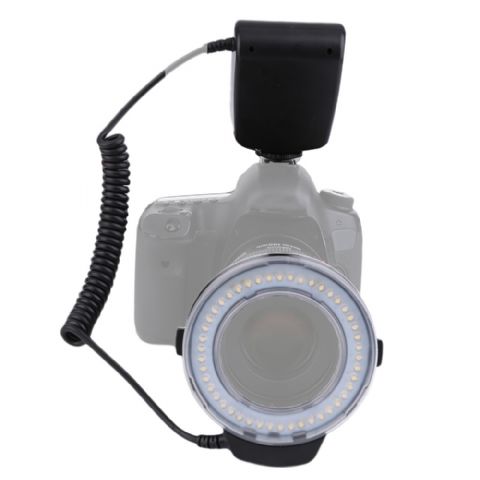 Lampe annulaire StudioKing Macro LED avec Flash RL-130