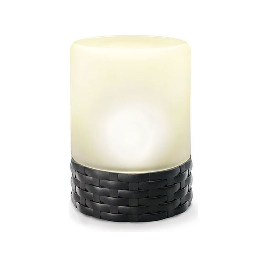 Esotec Tuinlamp Kaarslicht Rotan Zonne-energie