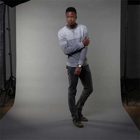 Superior achtergrondpapier 04 neutraal grijs 1,35 x 11m