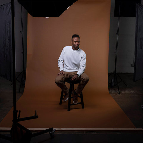 Superior achtergrondpapier 67 nootmuskaat 1,35 x 11m