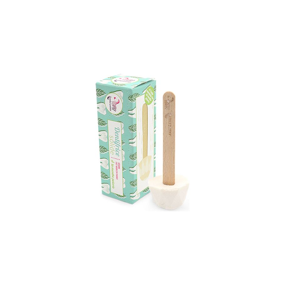 Lamazuna Tandpasta op een stokje Natural Mint