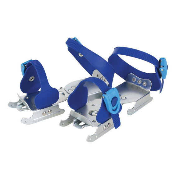 Feeez Glijijzers verstelbare jongens blauw